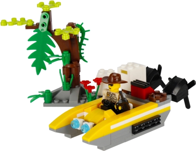 Minifigur des Forschers mit Zubehör