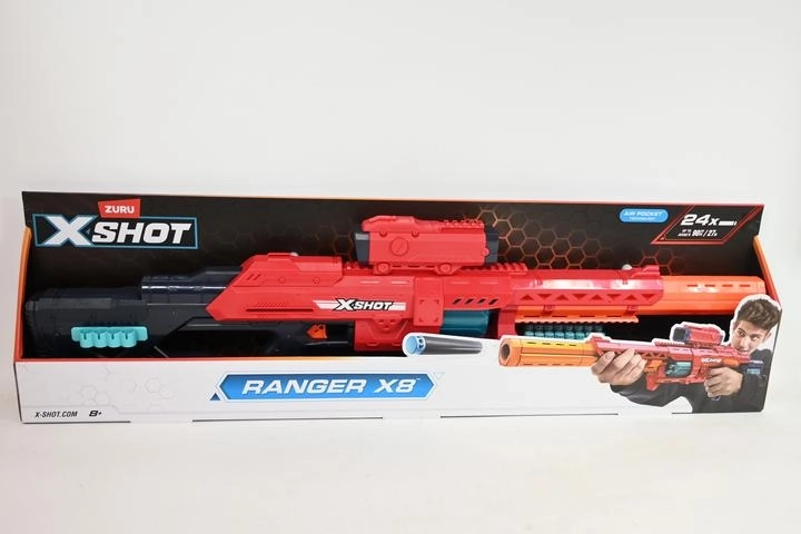 X-Shot Excel Ranger X8 Blaster für Schaumstoffpfeile