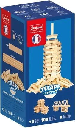 Jeujura Holzbaukasten Técap Classic (100 Teile)