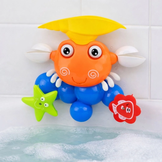 Fontäne und drehende Wasserräder