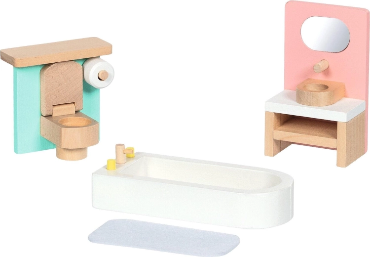 Komplettes Badezimmer für Puppen