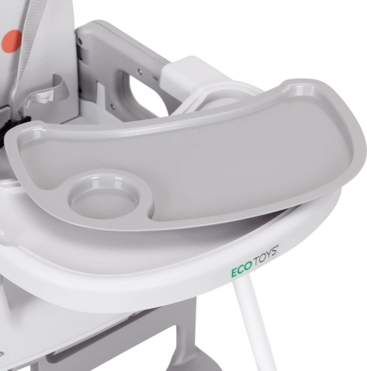 Doppeltablett, spülmaschinengeeignet, für leichtes Reinigen