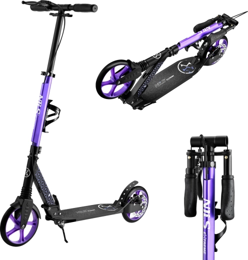 Klappkonstruktion und verstellbarer Lenker