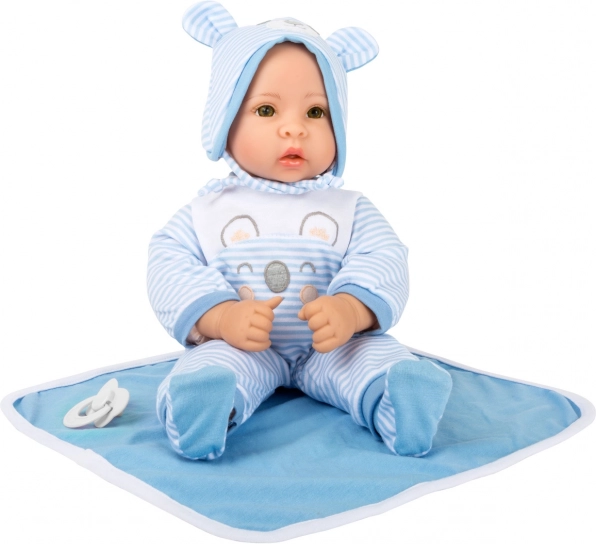 Puppe Small Foot Lucas mit weichem Körper und Zubehör