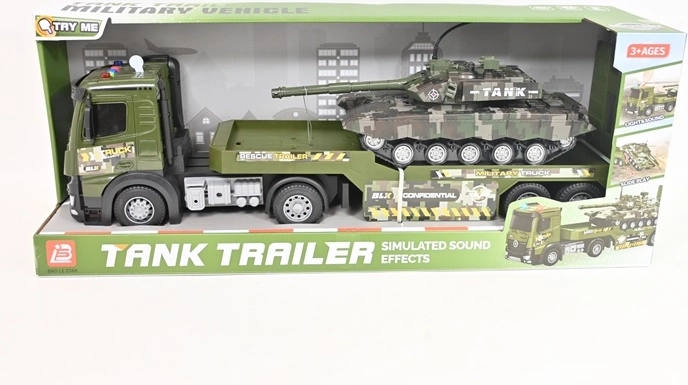 Militär-LKW mit Sound und Panzer