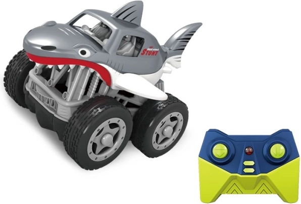 RC Mini-Auto Hai – graues Geländewagen mit Fernsteuerung