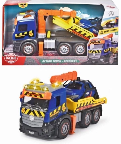 städtischer Mercedes-Abschleppwagen mit Lader, 26 cm
