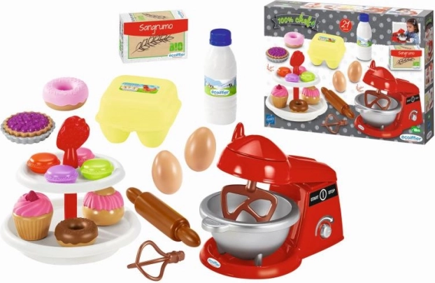 Küchenmaschine mit Gebäck – Kindliches Backset