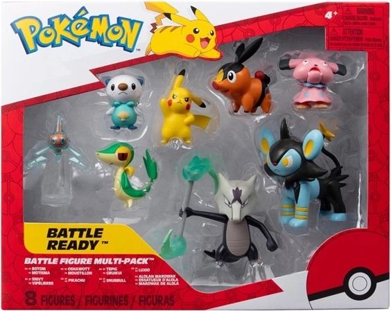 Pokémon Kampffiguren – Set mit 8 Stück (Wave 12)