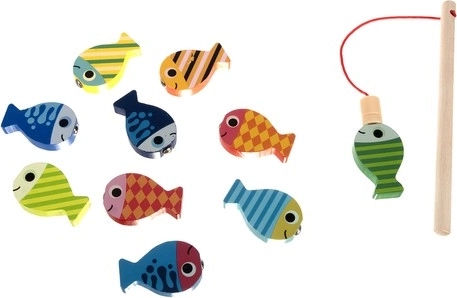 Magnetisches Fischen zum Training der Koordination
