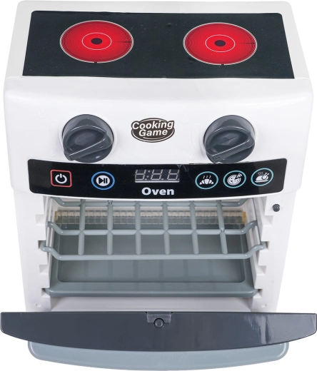 Einfache Bedienung wie bei einem echten Ofen