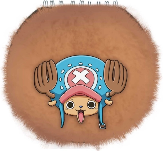 One Piece Plüsch – runder Chopper