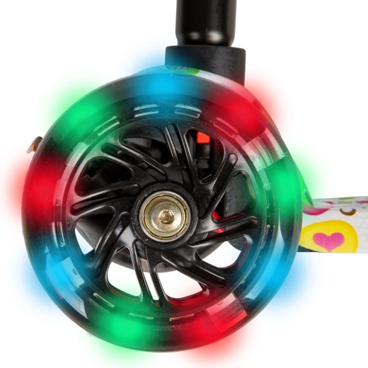 Leuchtende LED-Räder für eine spaßige und gut sichtbare Fahrt