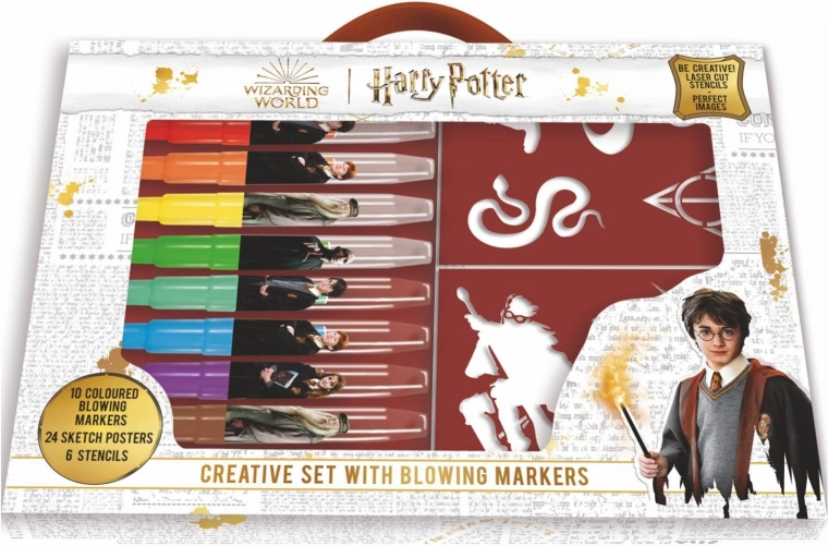 Kreativset mit Blasstiften Harry Potter