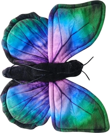 Plüschschmetterling Morpho blau 30 cm