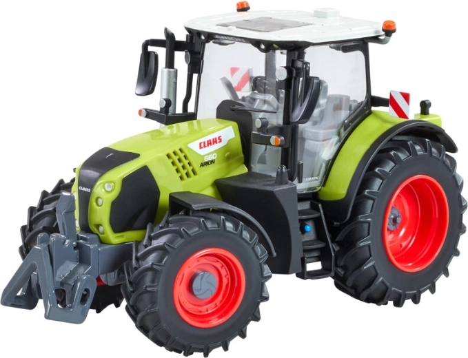 Detailgetreue Details des Traktors Claas Arion