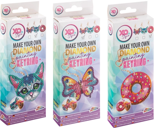 Diamantmalerei – Donut-Anhänger