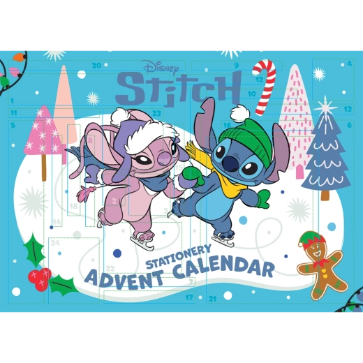 Adventskalender Lilo & Stitch – Papeterie-Zubehör