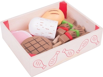 Bigjigs Toys Holz-Wurstwaren in der Box