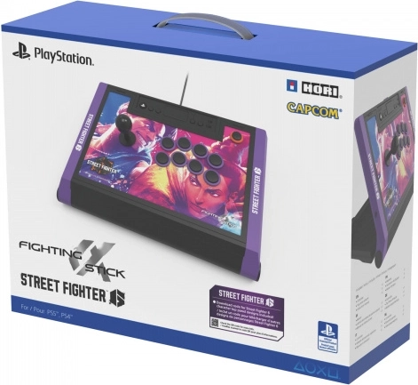 Arcade-Controller HORI Fighting Stick Alpha Street Fighter 6 für PS5, PS4 und PC