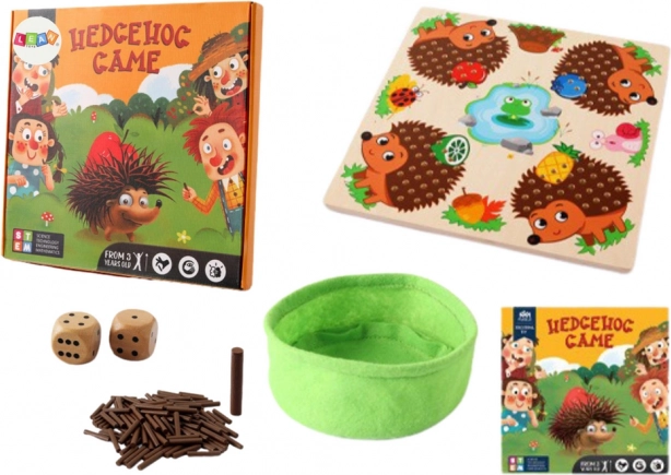 Igel Spiel Logische Lehre Zählen Holz