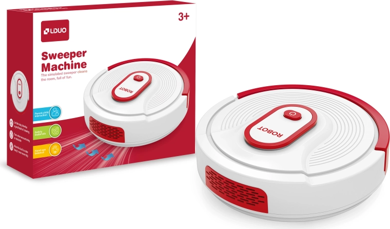 Kinder-Roboterstaubsauger mit Batteriebetrieb SPARKYS