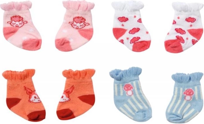 Söckchen für Puppe Baby Annabell 43 cm - 2 Paar