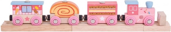 Bigjigs Rail Süß-Express mit Schienen
