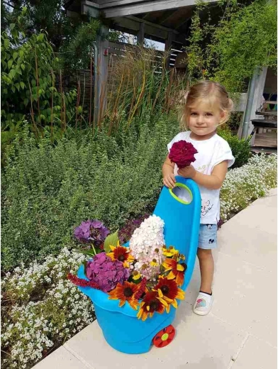 Spiel und Lernen im Garten und am Sandkasten