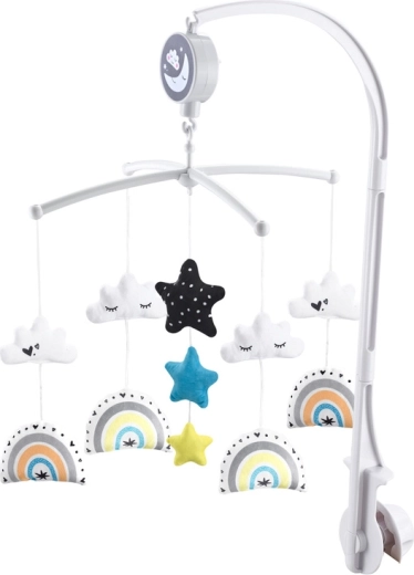 Mobiles Musikmobile mit Regenbogen für Kinder