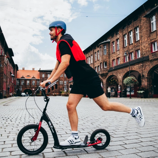 Doppelte V-Bremsen für sicheres Anhalten