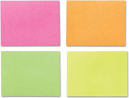 Vier auffällige Neonfarben für maximale Sichtbarkeit