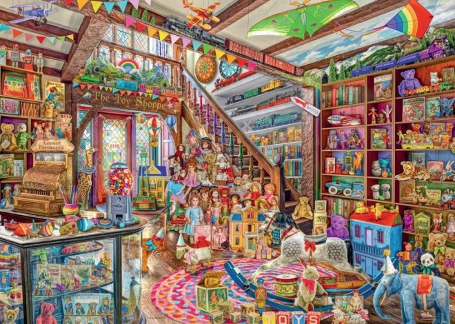 Ravensburger Puzzle Fantastisches Spielwarengeschäft 1000 Teile