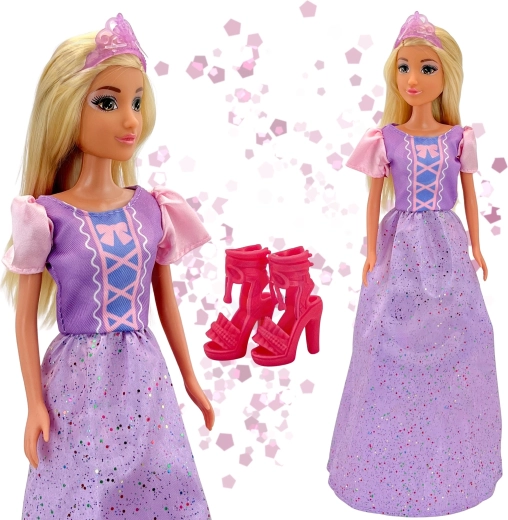 Glitzerndes Ballkleid der Prinzessin