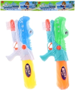 Dino Wasserpistole mit Pumpmechanismus, 42 cm