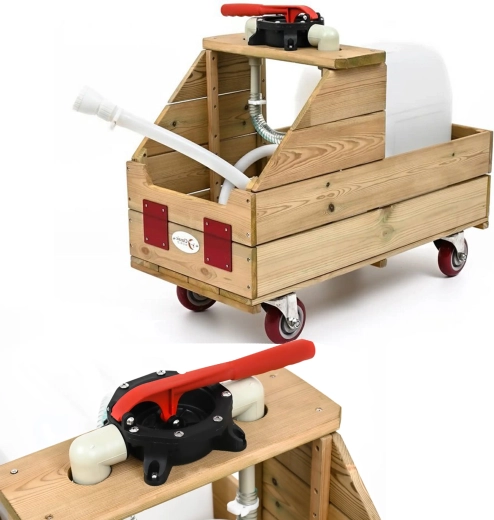 Handpumpe und flexibler Schlauch