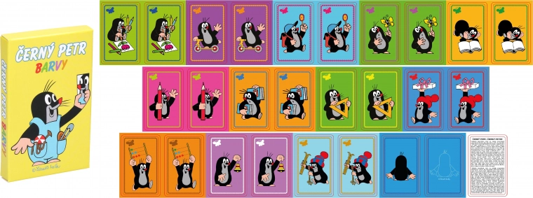 Der kleine Maulwurf – Schwarzer Peter: Farben