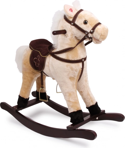 Schaukelpferd SMALL FOOT „Flauschi“ mit Sound
