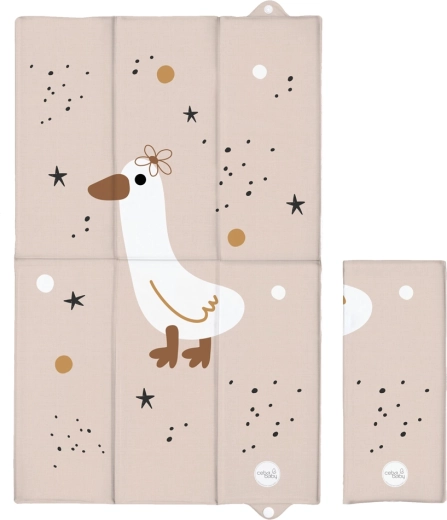 Ceba Baby Reise-Wickelunterlage Basic Star Duck 80 × 50 cm