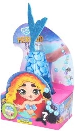 Formbarer Schleim Meerjungfrau Blau Glitzer 250 ml