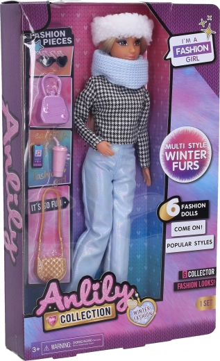 Modelpuppe mit Zubehör 29 cm