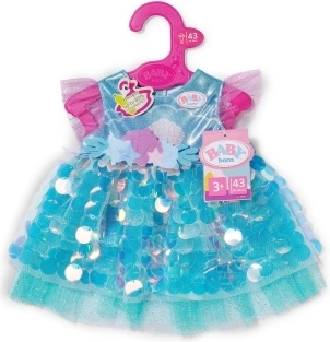 BABY born Meerjungfrauenkleid für Puppen, 43 cm