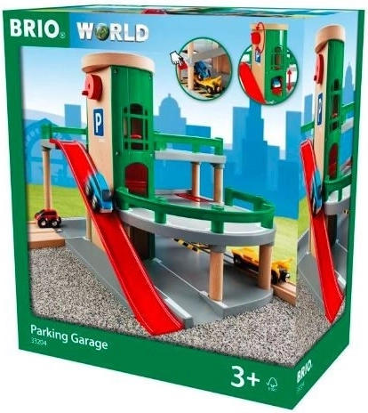 Brio dreistöckiges Parkhaus – 1 Stück