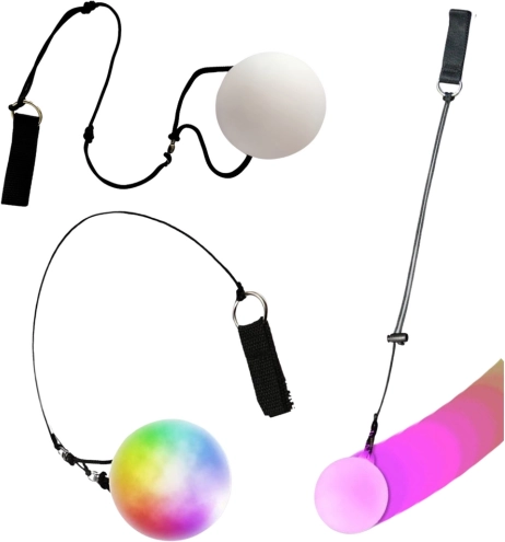 Leuchtende LED-Jonglierkugel