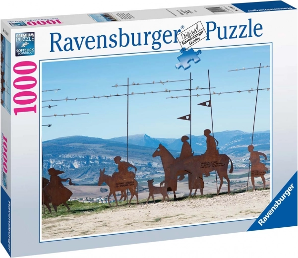 Puzzle 2D 1000 Teile Cammino di Santiago