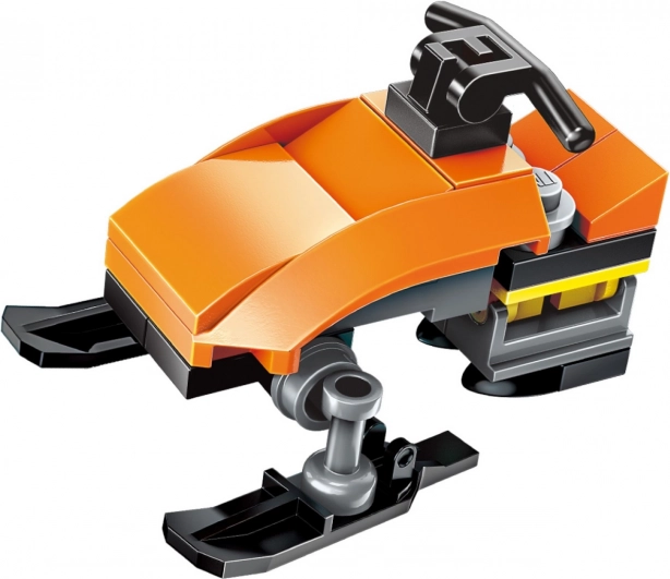 Qman Bausatz 3-in-1 Schneescooter Redfox
