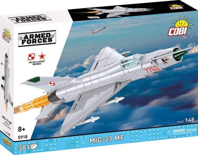 Modellbausatz MiG‑21 MF 1:48 – 381 Teile
