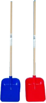 Schaufel mit Holzgriff für Kinder