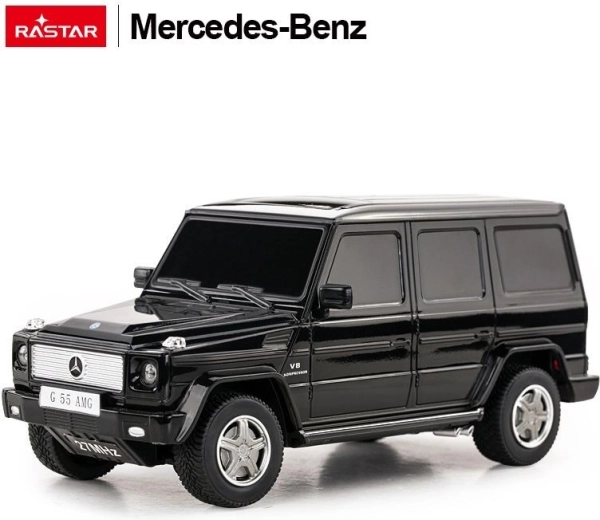Rastar Mercedes G55 RC-Auto mit Fernsteuerung 1:24 schwarz – 1 Stück