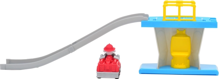 Actionreicher Abfahrtsspaß auf der Rampe